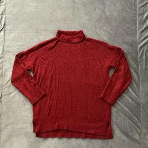 Abercrombie & Fitch Burgundy Turtleneck Sweater - Christmas, Holiday